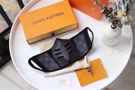 authentic Louis Vuitton face mask